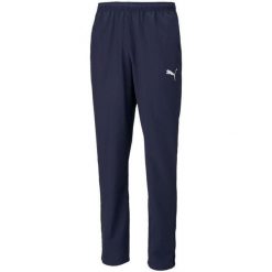 Męskie Spodnie Do Biegania TeamRISE Sideline. Niebieskie buty do biegania męskie Puma, bez wzorów, bez zapięcia, do biegania. Za 180.99 zł.
