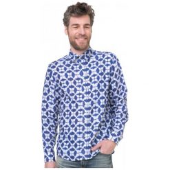 Desigual Koszula Męska Jose Maria S Niebieski. Koszule męskie marki Desigual. W wyprzedaży za 201.00 zł.