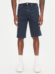 Tommy Jeans Szorty materiałowe Jaimie DM0DM21951 Granatowy Slim Fit. Niebieskie szorty męskie Tommy Jeans, bez wzorów, z bawełny. Za 219.99 zł.