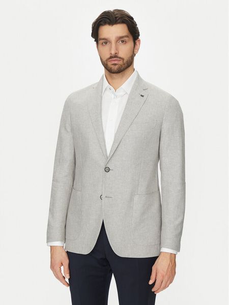 Michael Kors Marynarka MK0SB01083 Szary Regular Fit. Szare marynarki męskie Michael Kors, m, bez wzorów, z syntetyku. Za 739.99 zł.