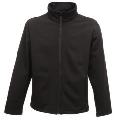 Kurtka Softshellowa Męska Lekka. Czarne kurtki softshell męskie Regatta, l, bez wzorów, z softshellu, bez kaptura, trekkingowe. Za 122.99 zł.