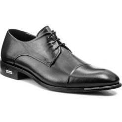 Półbuty BALDININI - 896711XTRIP000000 Nero. Czarne eleganckie półbuty męskie Baldinini, ze skóry, klasyczne. W wyprzedaży za 889.00 zł.