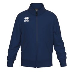 Kurtka dresowa Francja David 2025/26. Niebieskie kurtki męskie ERREA, bez wzorów, z dresówki, sportowe, bez ramiączek, bez kaptura. Za 324.50 zł.