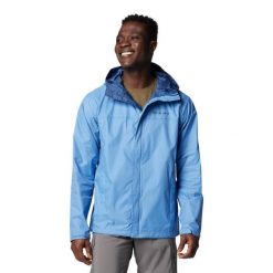 Kurtka Columbia Waterlight Ii. Niebieskie kurtki męskie Columbia, bez wzorów, bez ramiączek, bez kaptura. Za 368.99 zł.