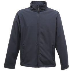 Męska Klasyczna Kurtka Softshell. Niebieskie kurtki softshell męskie Regatta, l, bez wzorów, z softshellu, bez kaptura, trekkingowe. Za 170.99 zł.