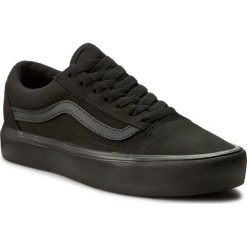 Tenisówki VANS - Old Skool Lite VN0A2Z5W186 Black/Black. Czarne trampki męskie Vans, z gumy. Za 279.00 zł.