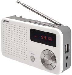 Przenośne radio odtwarzacz z USB i microSD 3W Emos. Radia EMOS. Za 128.60 zł.