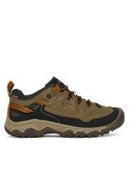 Keen Trekkingi Targhee IV Wp 1030691 Zielony. Zielone buty trekkingowe męskie Keen, bez wzorów, z nubiku, sportowe, bez obcasa, bez zapięcia. Za 559.99 zł.