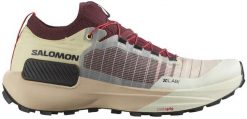 Buty trailowe Salomon S/Lab Genesis - vanilla/chocolate/black. Białe buty trekkingowe męskie Salomon, bez wzorów, bez zapięcia. Za 860.14 zł.
