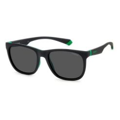 Okulary przeciwsłoneczne POLAROID PLD 2140/S 3OL Unisex Rozmiar 55 mm. Czarne okulary przeciwsłoneczne męskie Polaroid, bez wzorów, z nylonu, sportowe, prostokątne. W wyprzedaży za 309.60 zł.