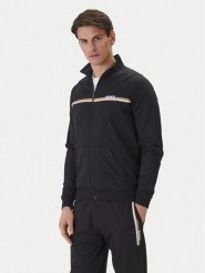 BOSS Bluza Authentic 50554779 Czarny Regular Fit. Czarne bluzy rozpinane męskie Boss, m, bez wzorów, z bawełny, bez ramiączek, bez kaptura. Za 429.99 zł.