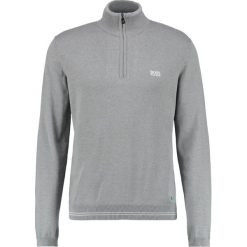 BOSS Green ZIME Sweter light pastel grey. Szare kardigany męskie marki BOSS Green, z bawełny. W wyprzedaży za 463.20 zł.