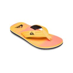 Japonki plażowe męskie Quiksilver MOLOKAI LAYBACK. Czerwone klapki i japonki męskie Quiksilver, bez wzorów. Za 109.99 zł.