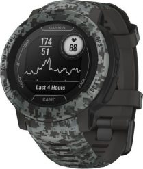 Zegarek sportowy Garmin Instinct 2 Camo Edition Grafitowy (010-02626-03). Szare zegarki sportowe Garmin. Za 1,199.00 zł.