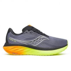 Buty do biegania męskie Saucony S2100099. Niebieskie buty do biegania męskie Saucony, bez wzorów, bez zapięcia, do biegania. Za 929.99 zł.