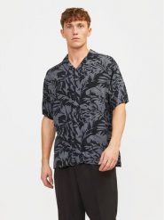 Jack & Jones Koszula Monochrome Resort 12249210 Szary Relaxed Fit. Szare koszule męskie Jack & Jones, m, bez wzorów, z wiskozy, bez kołnierzyka, bez ramiączek. Za 164.99 zł.