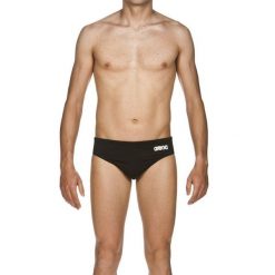 Kąpielówki męskie slipy kąpielowe sportowe na basen Arena Solid. Czarne kąpielówki męskie ARENA, m, bez wzorów. Za 49.99 zł.