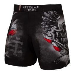 Spodenki Sportowe Męskie na trening i siłownię EXTREME HOBBY HUSARZ. Czarne szorty sportowe męskie EXTREME HOBBY, bez wzorów, z elastanu, sportowe. Za 229.00 zł.