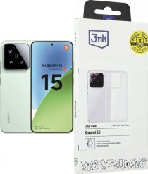 Smartfon Xiaomi Xiaomi 15 5G 12/512GB Zielony (MZB0ITWEU) + Etui Clear Case. Zielone smartfony Xiaomi. Za 2,987.00 zł.