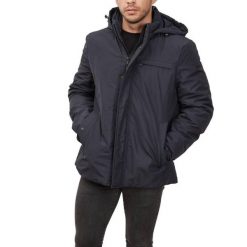 Kurtka GEOX M2620L T2882 M KENNET SHORT JKT Niebieski. Niebieskie kurtki męskie Geox, l, bez wzorów, z tkaniny, casualowe, bez ramiączek, bez kaptura. Za 445.99 zł.