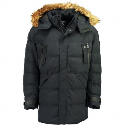 Parka "Bilbao" w kolorze granatowym. Parki męskie marki SOLOGNAC. W wyprzedaży za 454.95 zł.