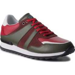 Sneakersy TRUSSARDI JEANS - 77A00106 R291. Zielone buty sportowe na co dzień męskie TRUSSARDI JEANS, z jeansu. W wyprzedaży za 379.00 zł.