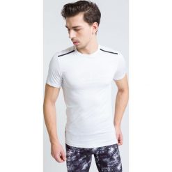 Koszulka treningowa męska TSMF208 - biały. T-shirty męskie marki 4f. W wyprzedaży za 59.99 zł.
