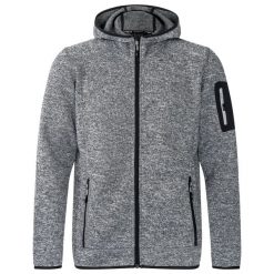 Kurtka polarowa męska CMP Borgis Fix Hood Jacket. Białe kurtki męskie CMP, l, bez wzorów, z polaru, sportowe, bez ramiączek, bez kaptura. Za 229.99 zł.