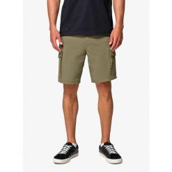 Spodenki turystyczne Columbia ROC Tech Cargo Short. Zielone szorty sportowe męskie Columbia, bez wzorów, sportowe. Za 346.49 zł.