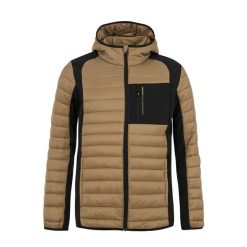 Kurtka puchowa Protest Letton Outerwear. Brązowe kurtki narciarskie i snowboardowe męskie Protest, na zimę, m, bez wzorów, z puchu, bez kaptura, narciarskie. Za 468.00 zł.