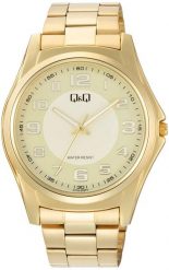 Zegarek męski QQ C41A-005P złoty. Żółte zegarki męskie Q&Q, złote. Za 169.00 zł.