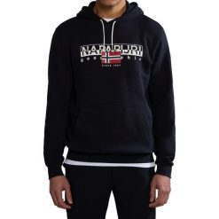 Bluza męska Napapijri B-Aylmer H. Czarne bluzy nierozpinane męskie Napapijri, m, bez wzorów, casualowe, bez ramiączek, bez kaptura. Za 289.99 zł.
