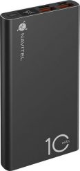 Powerbank Navitel PWR10 AL 10000mAh Czarny. Czarne powerbanki Navitel. Za 197.99 zł.
