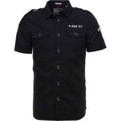 Superdry ARMY CORPS LITE Koszula black. Koszule męskie marki Superdry. Za 389.00 zł.