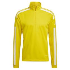Bluza męska adidas Squadra 21 Training Top. Białe bluzy nierozpinane męskie ADIDAS, l, bez wzorów, bez ramiączek, bez kaptura. Za 116.00 zł.