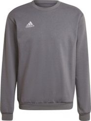 Adidas Bluza męska adidas Entrada 22 Sweat Top szara H57479 S. Szare bluzy nierozpinane męskie ADIDAS, m, bez wzorów, bez ramiączek, bez kaptura. Za 115.41 zł.