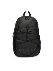Guess Plecak HMSOWU P5330 Czarny. Czarne plecaki męskie Guess, z aplikacjami, z materiału. Za 339.99 zł.