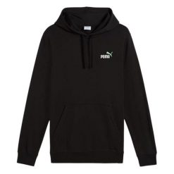 Męska Bluza Z Kapturem Ess 2 Color Small No 1. Czarne bluzy nierozpinane męskie Puma, m, bez wzorów, bez ramiączek, z kapturem. Za 237.99 zł.