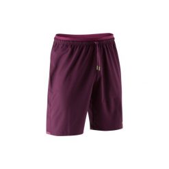 Spodenki F500. Fioletowe szorty męskie KIPSTA. Za 44.99 zł.