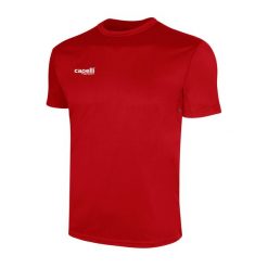 Koszulka piłkarska męska Capelli Basics I Adult Training. Czerwone t-shirty sportowe męskie CAPELLI SPORT, m, bez wzorów, sportowe, bez ramiączek. Za 67.99 zł.