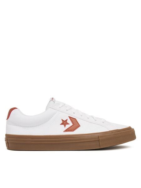 Converse Tenisówki Sport Casual A13494C Biały. Białe trampki męskie Converse, bez wzorów, z materiału, casualowe, bez zapięcia. Za 159.99 zł.