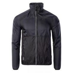 Męska Kurtka Do Biegania Aslan. Szare kurtki treningowe męskie IQ, m, bez wzorów, bez kaptura, do biegania. Za 253.99 zł.