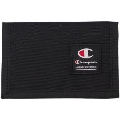 KK001 Portfel Z Logo. Czarne portfele męskie CHAMPION, bez wzorów. Za 75.99 zł.