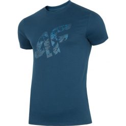 T-shirt męski TSM002 - granat. T-shirty męskie marki 4f. Za 39.99 zł.