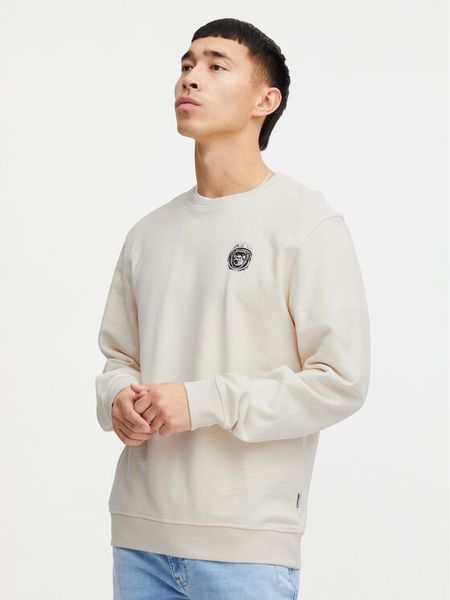 Blend Bluza 20716539 Écru Regular Fit. Bluzy nierozpinane męskie Blend, m, bez wzorów, z bawełny, bez ramiączek, bez kaptura. Za 89.99 zł.