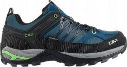 CMP Rigel Low 3Q54457-15MR Niebieskie 43. Niebieskie buty trekkingowe męskie CMP, bez wzorów, bez zapięcia. Za 393.49 zł.