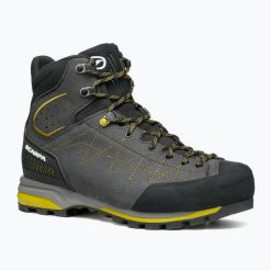 Buty trekkingowe męskie SCARPA Zodiac TRK GTX. Niebieskie buty trekkingowe męskie Scarpa, bez wzorów, sportowe, bez obcasa, bez zapięcia. Za 1,049.00 zł.