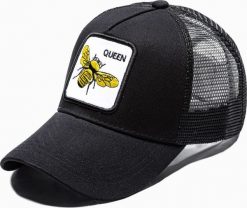 Ombre Czapka męska z daszkiem H067 - czarna. Czarne czapki męskie Ombre, bez wzorów. Za 49.99 zł.