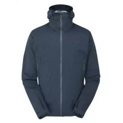 Kurtka z membraną męska Rab Kinetic 2.0 Jacket. Niebieskie kurtki męskie RAB, m, bez wzorów, sportowe, bez ramiączek, bez kaptura. Za 752.99 zł.