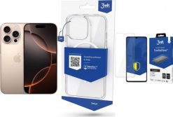 Smartfon Apple iPhone 16 Pro 128GB Desert Titanium (MYNF3) + FlexibleGlass + Etui MagCase. Smartfony Apple. Za 4,589.00 zł.